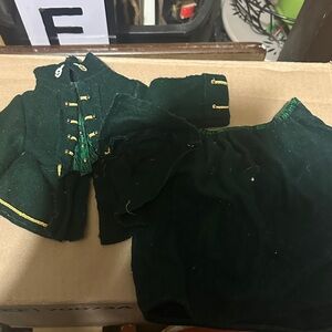 American girl Green Jacket and Coat Set